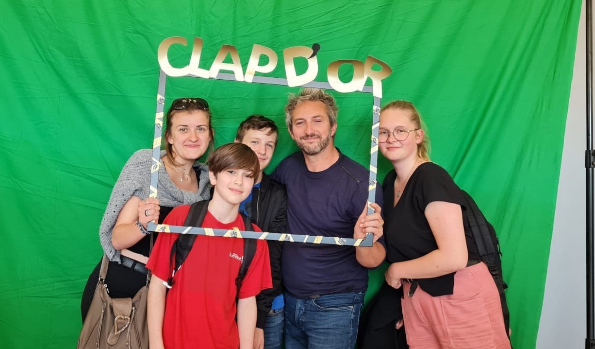 Photo du groupe vainqueur de l&apos;édition 2022 du Clap d&apos;or