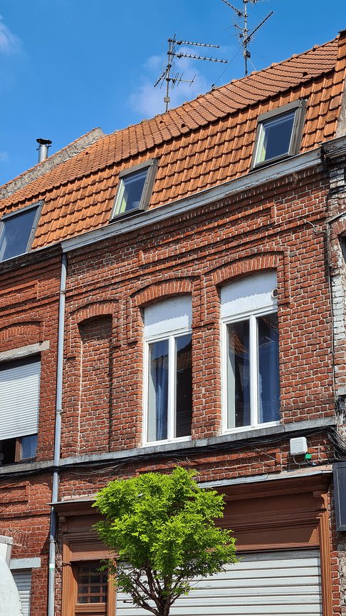 Façade d&apos;un des logements du FCP mis à disposiiton des jeunes